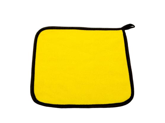 Полотенце Yellow для чистики и полировки бильярдного кия 24х24 см