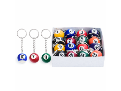 Брелок шар Пул 25мм