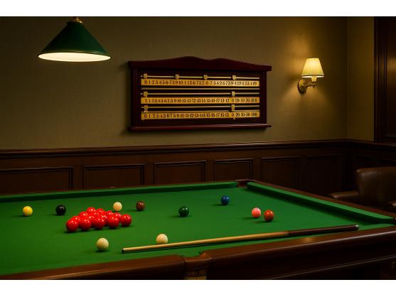 Настінний рахівник для снукера Artmann для більярдної