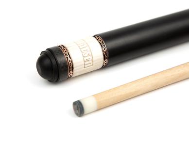 Кий Macsen Черный Граб Тюльпан Изумруд пул