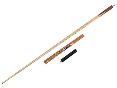 Кий для снукеру Махагони Зебрано з 2-х частин 3/4 145см