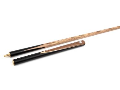 Кий для снукеру Чорний граб Масарандуба з 2-х частин 3/4 145см