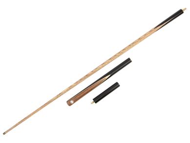 Кий для снукеру Чорний граб Масарандуба з 2-х частин 3/4 145см