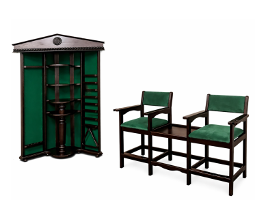 Барна стійка більярдна кутова Stella