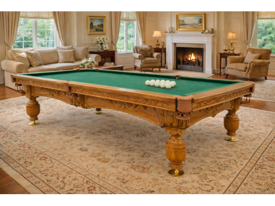 Бильярдный стол для пирамиды МОНАРХ 8Ф