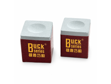 Мел для бильярдного кия Buck серый 2шт