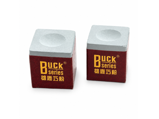 Мел для бильярдного кия Buck серый 2шт