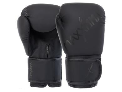 Перчатки боксерские MaxxMMA GB10 12унций черные