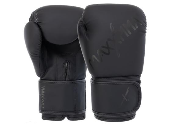 Рукавички боксерські MaxxMMA GB10 12унцій чорні
