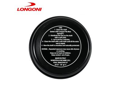 Віск для обробки кию Longoni Special Wax Black