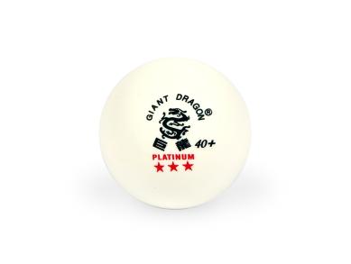 Мячи для настольного тенниса Giant Dragon Training Platinum 40+ 3зв 6шт белые