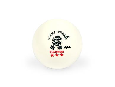 Мячи для настольного тенниса Giant Dragon Training Platinum 40+ 6шт 3зв белые