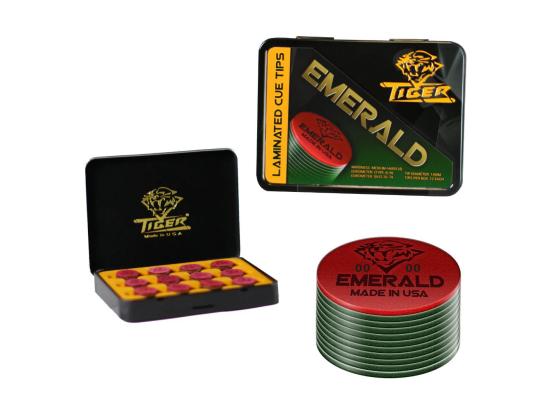 Наклейка для кия Tiger Emerald  Medium/Hard 13мм 1шт