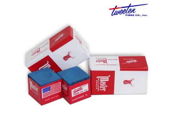 Мел бильярдный Master синий 2шт