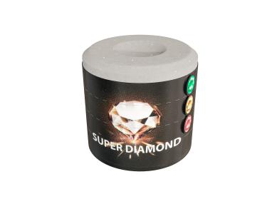 Мел Super Diamond Grey Круглый 1шт