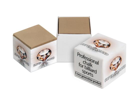 Мел бильярдный Super Diamond Beige 1шт