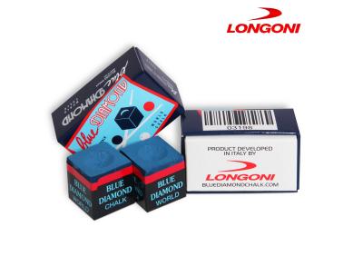 Мел бильярдный Blue Diamond Longoni синий 1шт