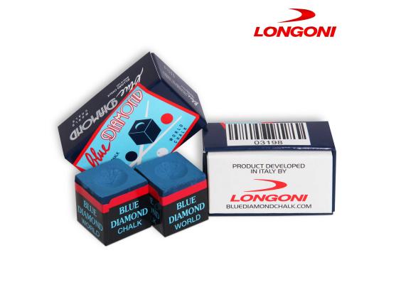 Крейда більярдна Blue Diamond Longoni синя 1шт