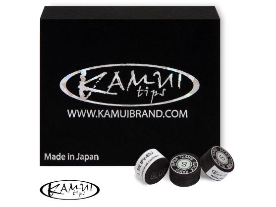 Наклейка для кия Kamui Black 12,5мм Soft 1шт