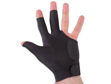 Перчатка для бильярда  IBS черная безразмерная на левую руку