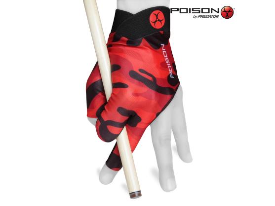Перчатка Poison Camo Red S/M