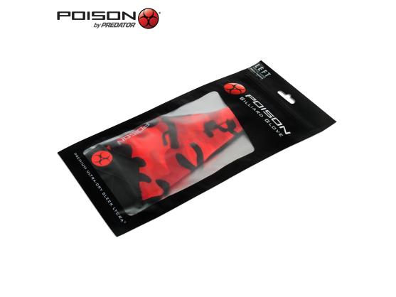 Перчатка Poison Camo Red S/M