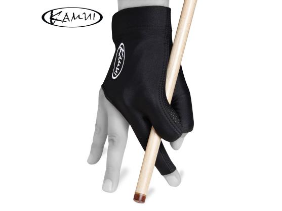 Перчатка бильярдная Kamui Quickdry L черная на правую руку