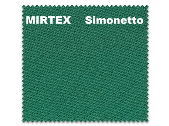 Сукно бильярдное Simonetto 197см зеленое пирамида/пул