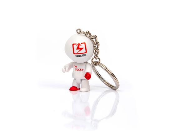 Брелок TURNING POINT LUCKY DOLL 45мм White