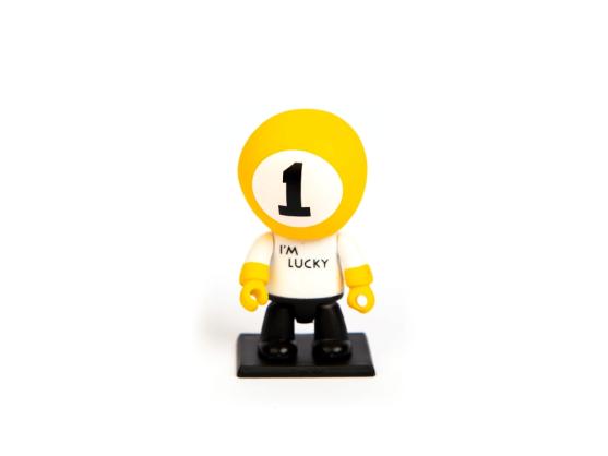 Сувенир Turning Point Lucky Doll 67мм  желтый 1