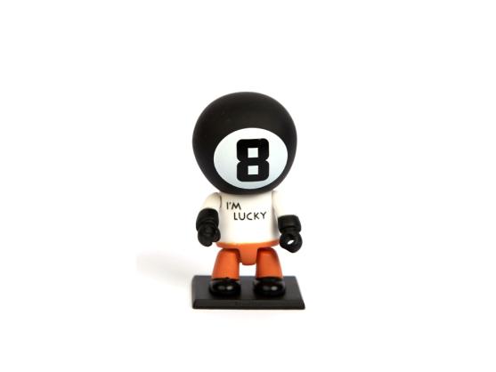 Сувенир Turning Point Lucky Doll 67мм чёрный