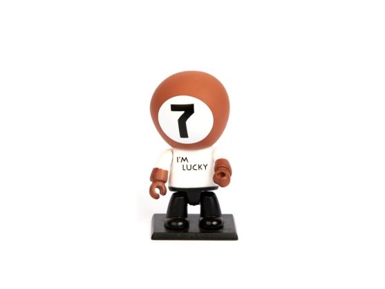 Сувенир Turning Point Lucky Doll 67мм коричневый