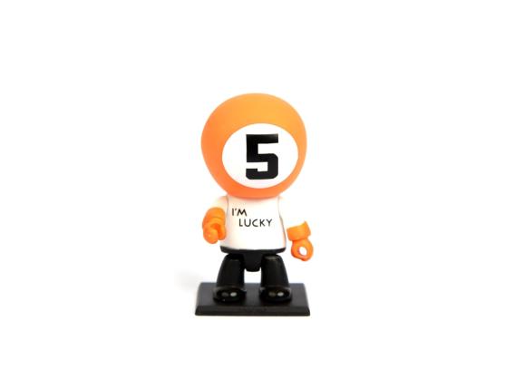 Сувенир Turning Point Lucky Doll 67мм оранжевый