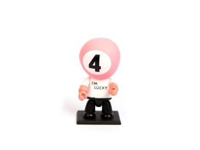 Сувенир Turning Point Lucky Doll 67мм розовый