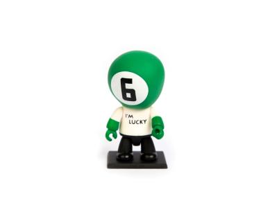 Сувенир Turning Point Lucky Doll 67мм зеленый