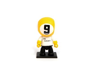 Сувенир Turning Point Lucky Doll 67мм желтый 9