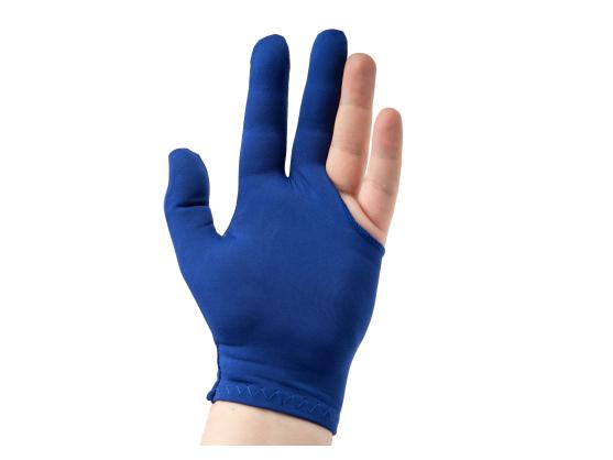 Рукавичка TT-BILLIARD синя ліва безрозмірна