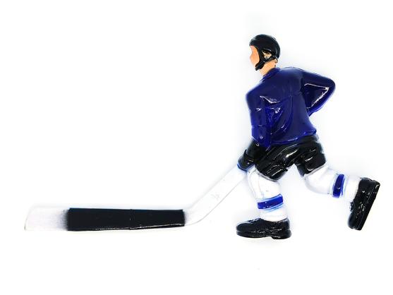 Хоккеист для настольного хоккея №12 синий
