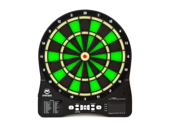 Дартс электронный Winmax Lighting Shocker зеленый 39.5 x 2.5 x 45 см