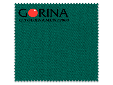 Сукно більярдне Gorina Granito Tournament 2000 197 см Yellow Green піраміда/пул